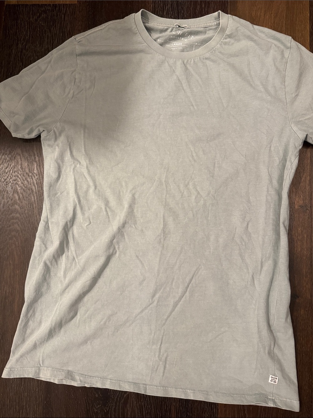 Greyish sky blue tshirt